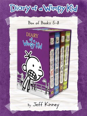 Diary of a Wimpy Kid Box of Books 5-8 - ebook